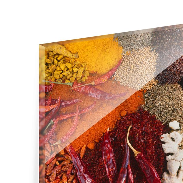 Glasschilderijen Exotic Spices