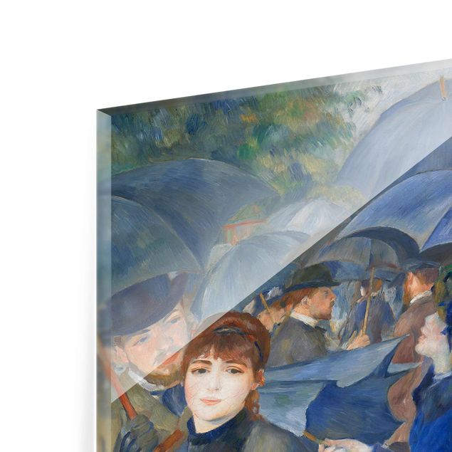 Glasschilderijen Auguste Renoir - Umbrellas