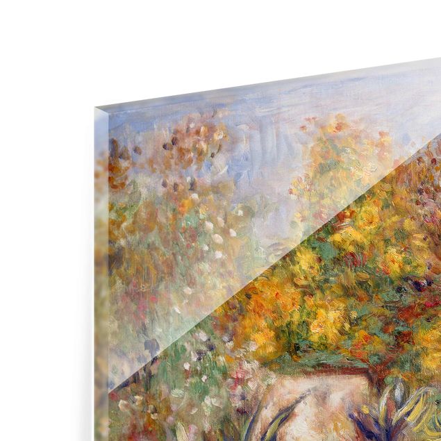 Glasschilderijen Auguste Renoir - Olive Garden