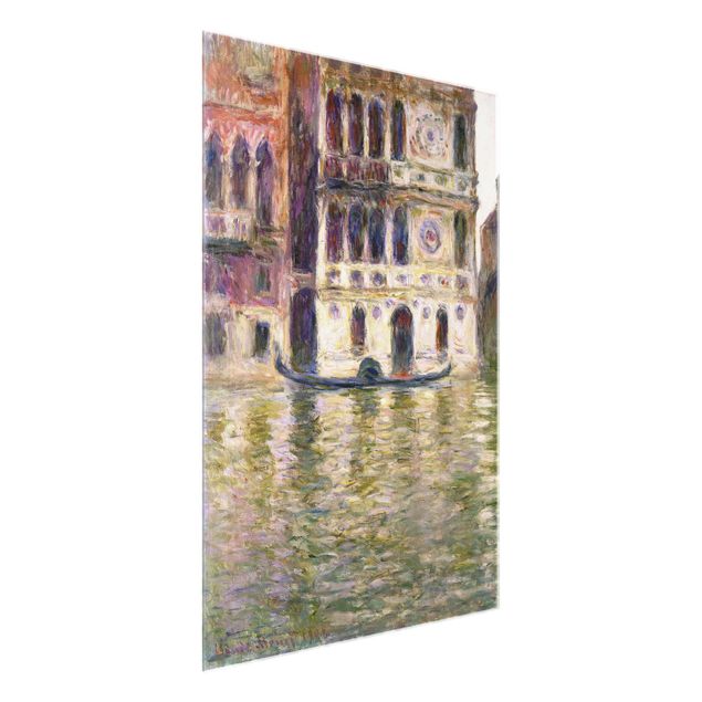 Glasschilderijen Claude Monet - The Palazzo Dario