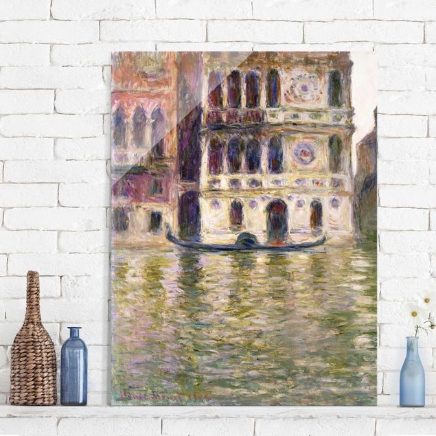 Glas Magnetboard Claude Monet - The Palazzo Dario