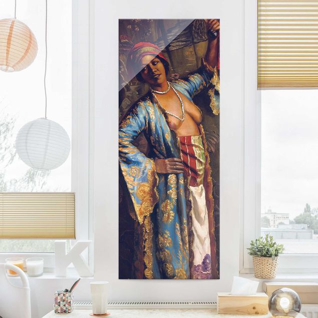 Glasschilderijen Emile Bernard - The Exotic Dancer