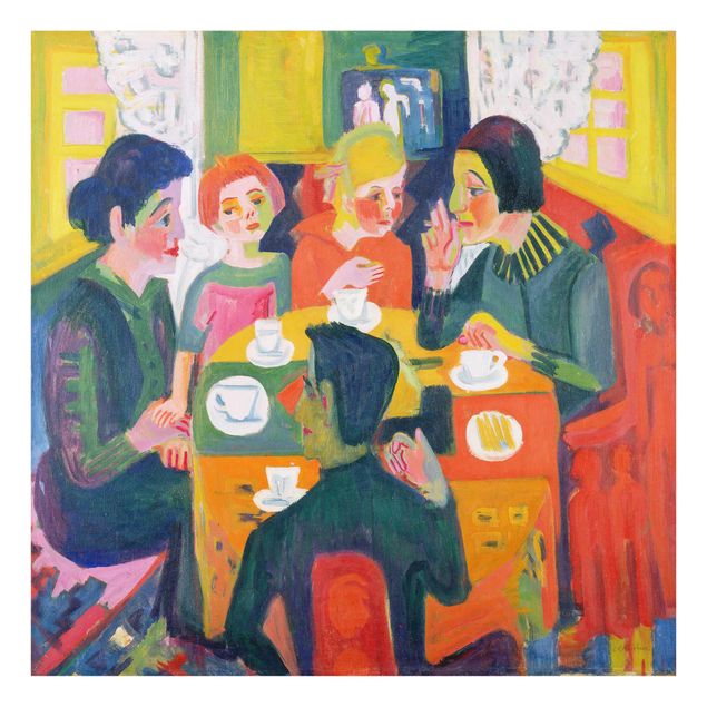 Glasschilderijen Ernst Ludwig Kirchner - Coffee Table