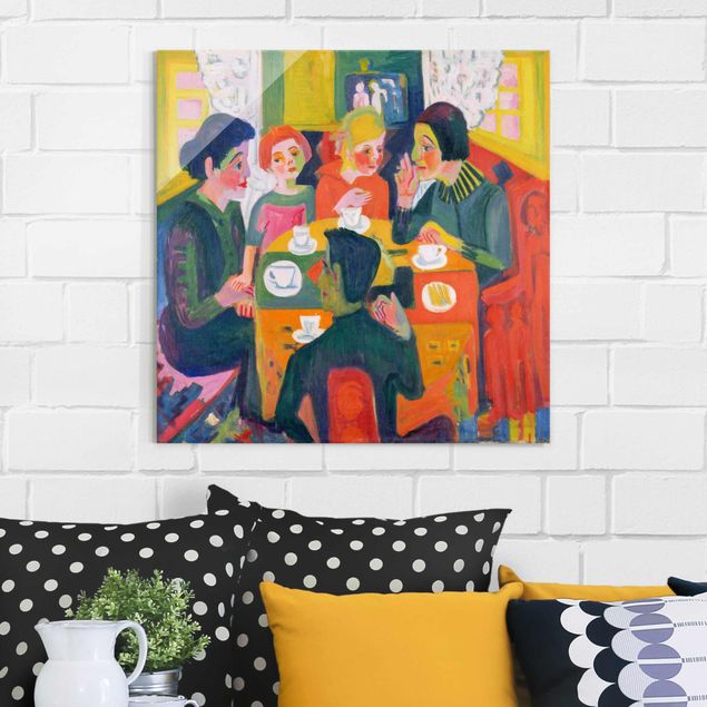 Glas Magnetboard Ernst Ludwig Kirchner - Coffee Table