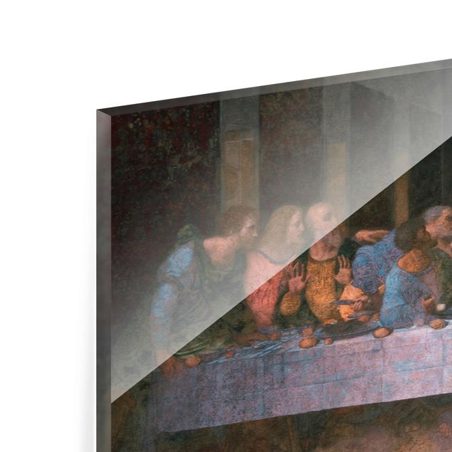 Glasschilderijen Leonardo Da Vinci - The last Supper