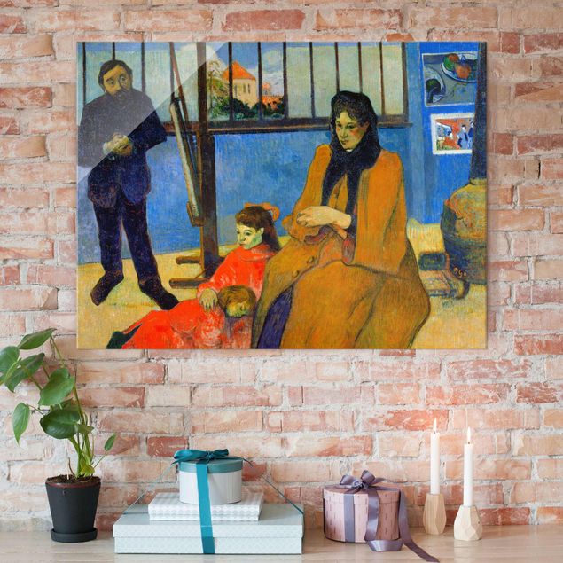 Magnettafel Glas Paul Gauguin - The Schuffenecker Family