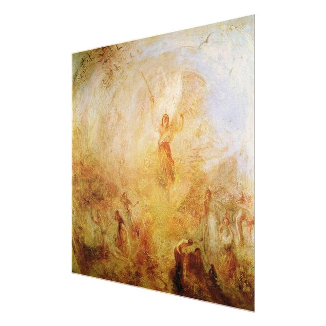 Glasschilderijen William Turner - The Angel Standing in the Sun