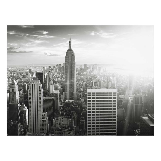 Glasschilderijen Manhattan Skyline