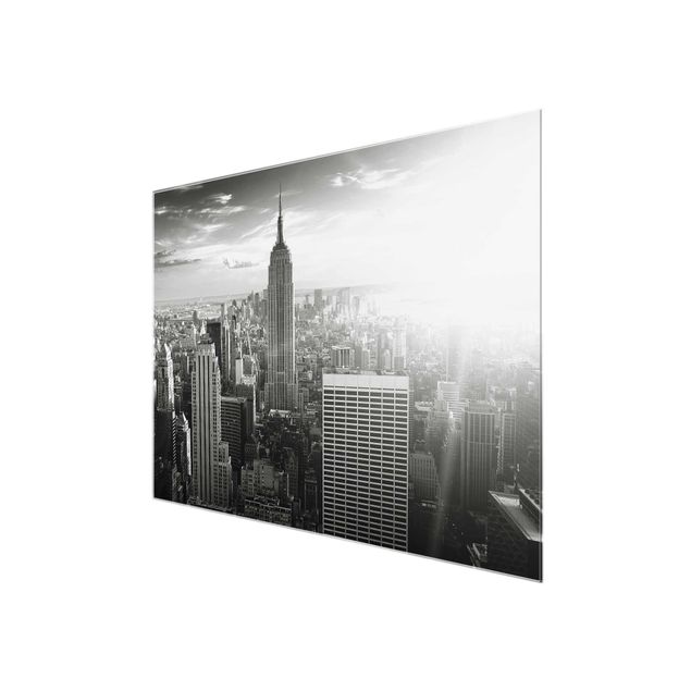 Glasschilderijen Manhattan Skyline