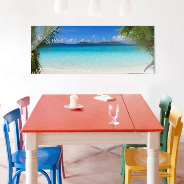 Glasschilderijen Perfect Maledives