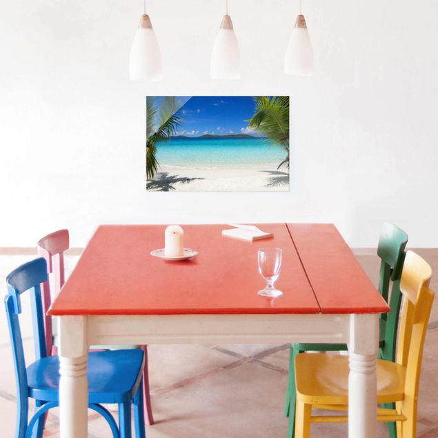 Glasschilderijen Perfect Maledives