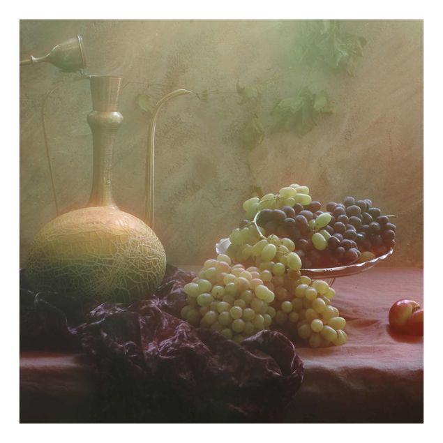 Glasschilderijen Still Life With Fruit