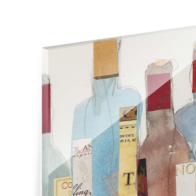 Glasschilderijen Wine & Spirits II