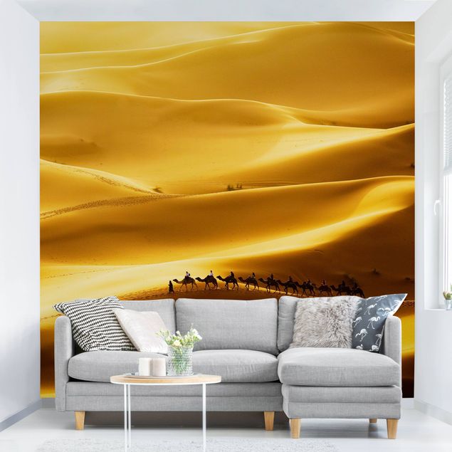Fotobehang Golden Dunes
