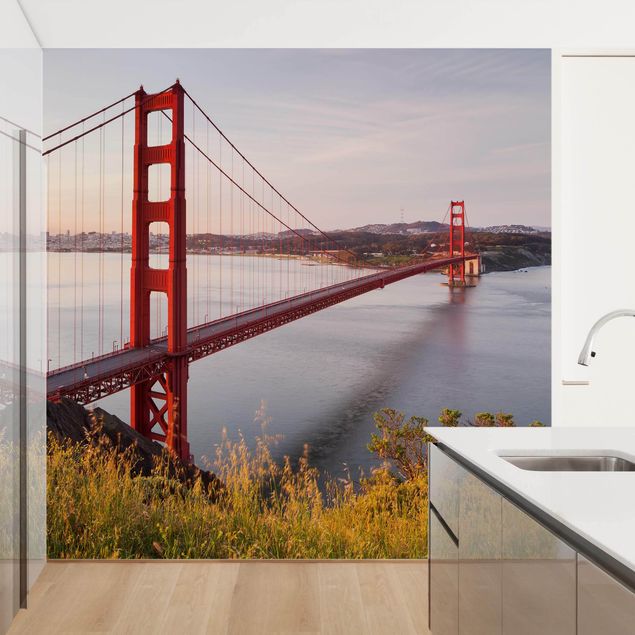 Fotobehang Golden Gate Bridge In San Francisco