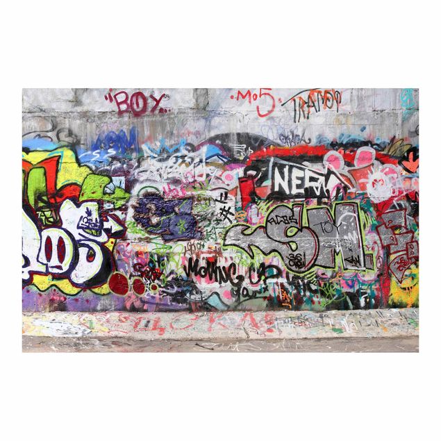 Fotobehang Graffiti