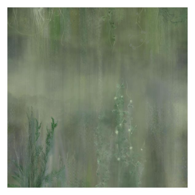 Fotobehang - Green Mystical Fantasy