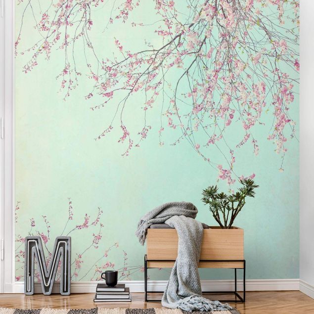 Fotobehang Cherry Blossom Yearning
