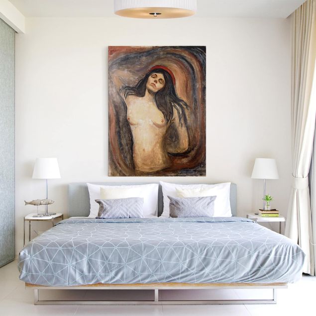 Canvas schilderijen Edvard Munch - Madonna