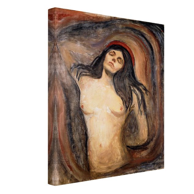 Canvas schilderijen Edvard Munch - Madonna