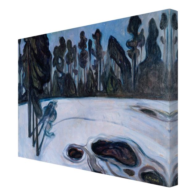 Canvas schilderijen Edvard Munch - Starry Night