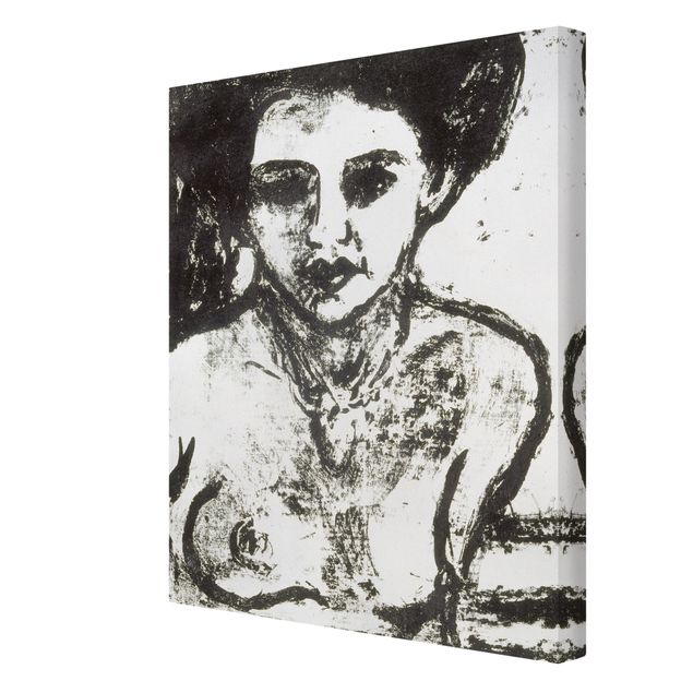 Canvas schilderijen Ernst Ludwig Kirchner - Artist's Child