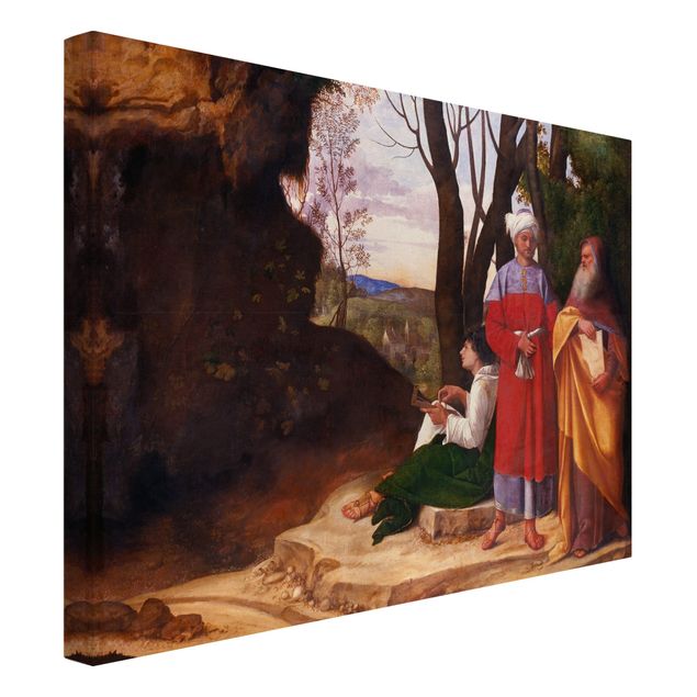Canvas schilderijen Giorgione - The Three Philosophers