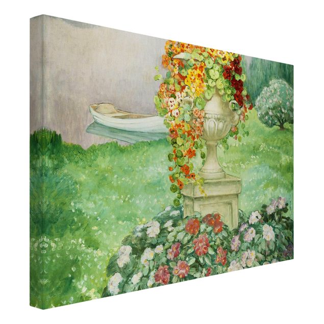Canvas schilderijen Henri Lebasque - The Garden