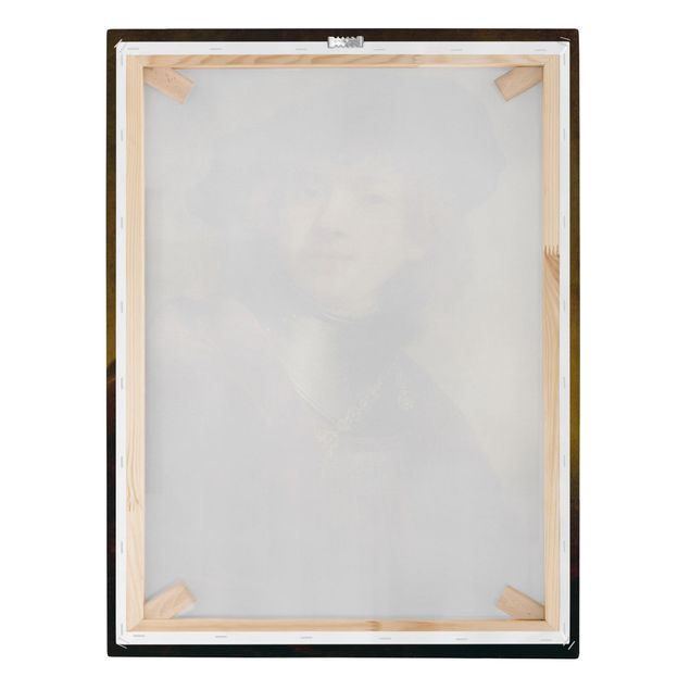 Canvas schilderijen Rembrandt van Rijn - Self-Portrait