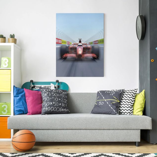 Canvas schilderijen Race Car