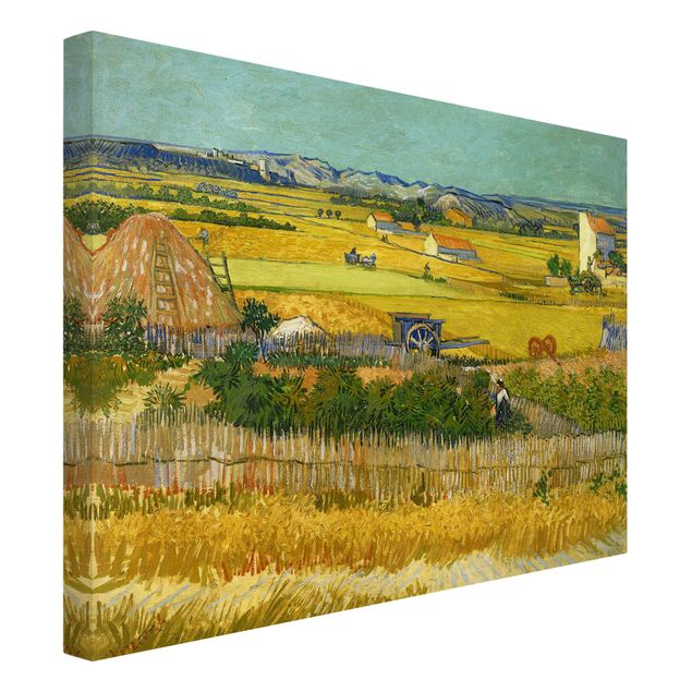 Canvas schilderijen Vincent Van Gogh - The Harvest
