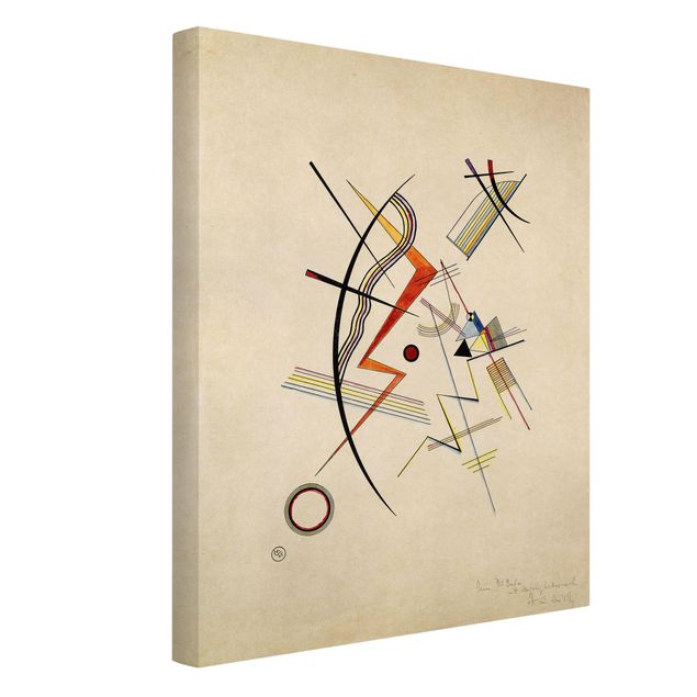 Canvas schilderijen Wassily Kandinsky - Annual Gift to the Kandinsky Society