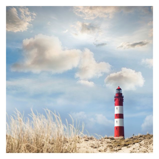 Fotobehang Lighthouse Between Dunes