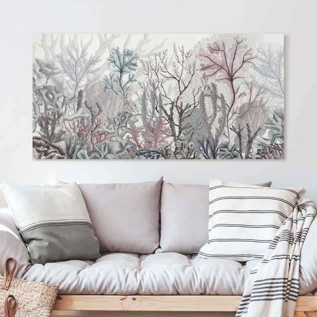Canvas schilderijen - Magical coral splendour