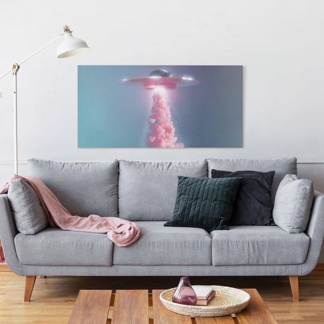 Canvas schilderijen Multimedia Ufo