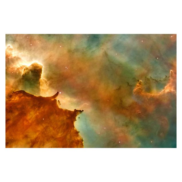 Fotobehang NASA Picture Orange Space Nebula