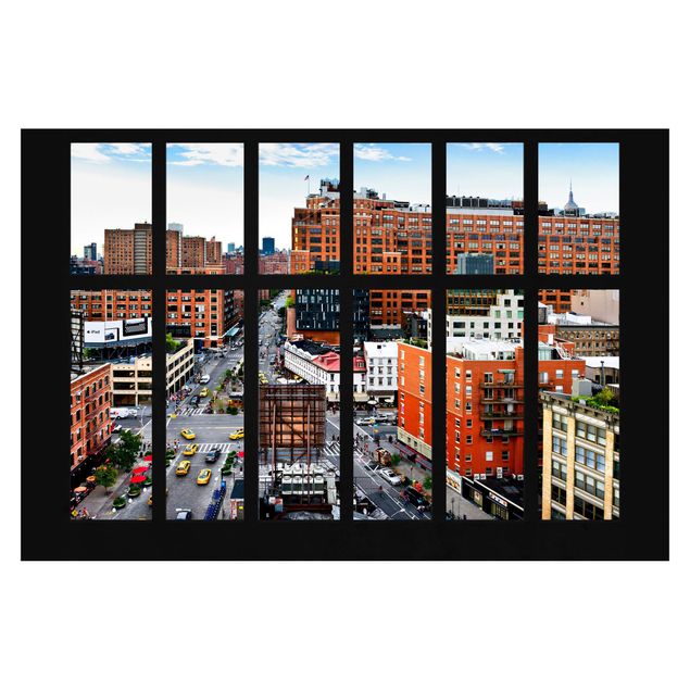 Fotobehang New York Window View II