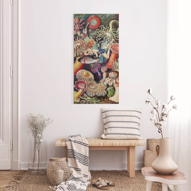 Canvas schilderijen Nymph With Sea Anemone