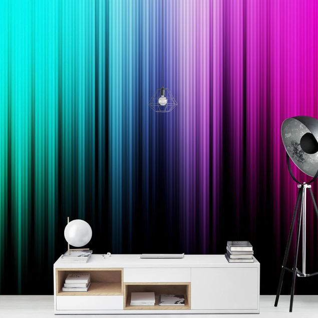 Patroonbehang Rainbow Display
