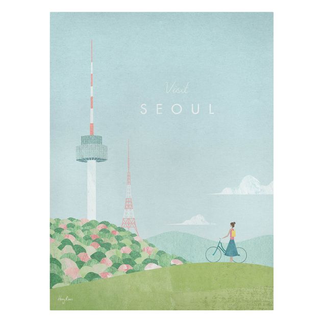 Canvas schilderijen Tourism Campaign - Seoul