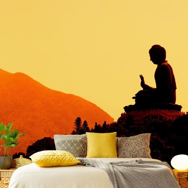 Fotobehang Resting Buddha
