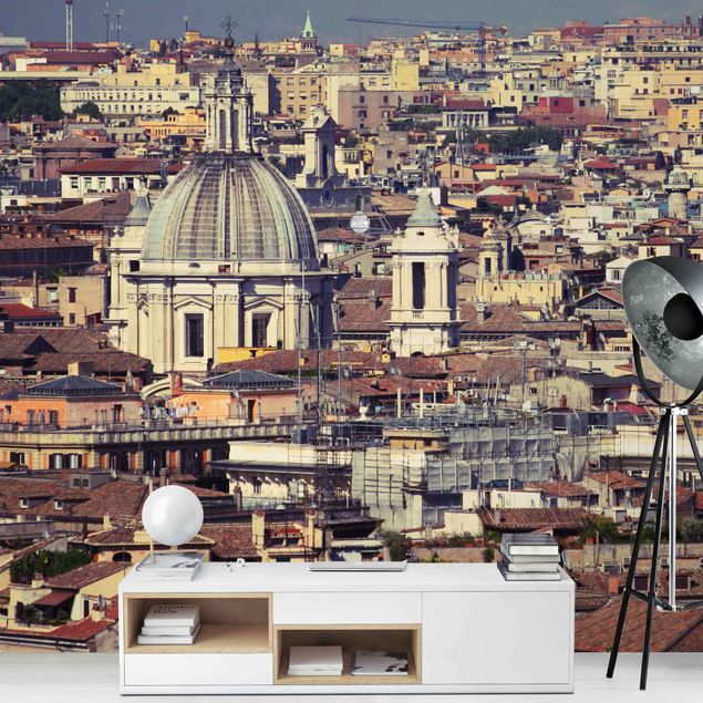 Fotobehang Rome Rooftops