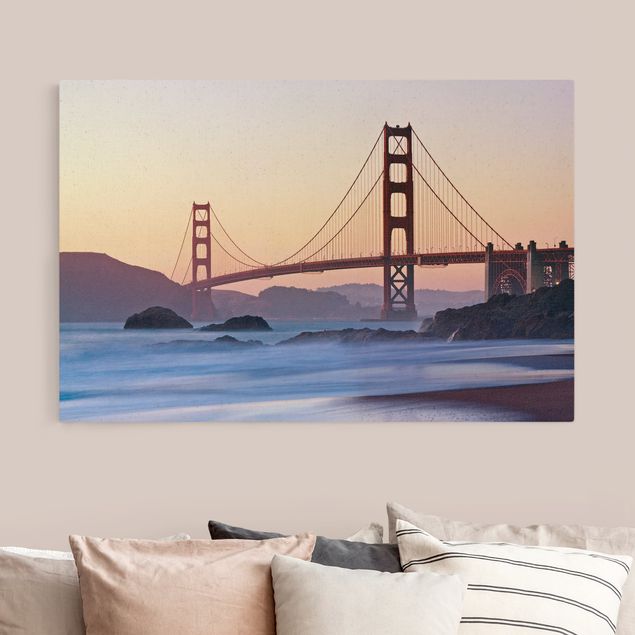Natuurlijk canvas schilderijen San Francisco Romance