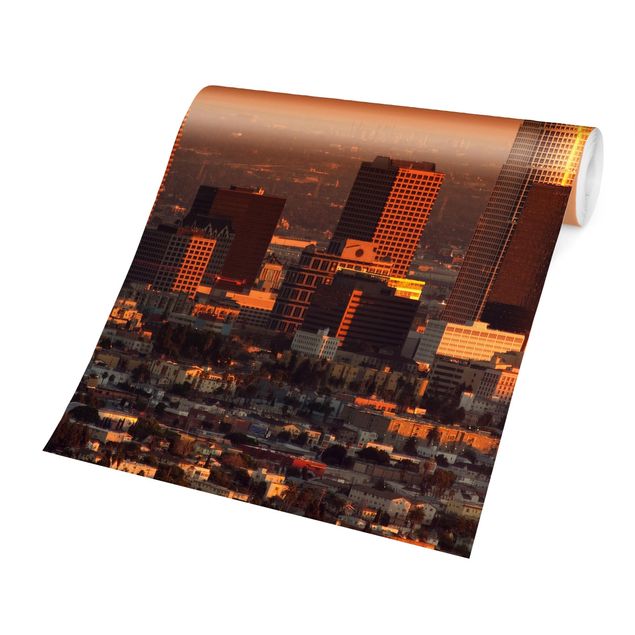Fotobehang Skyline Of Los Angeles