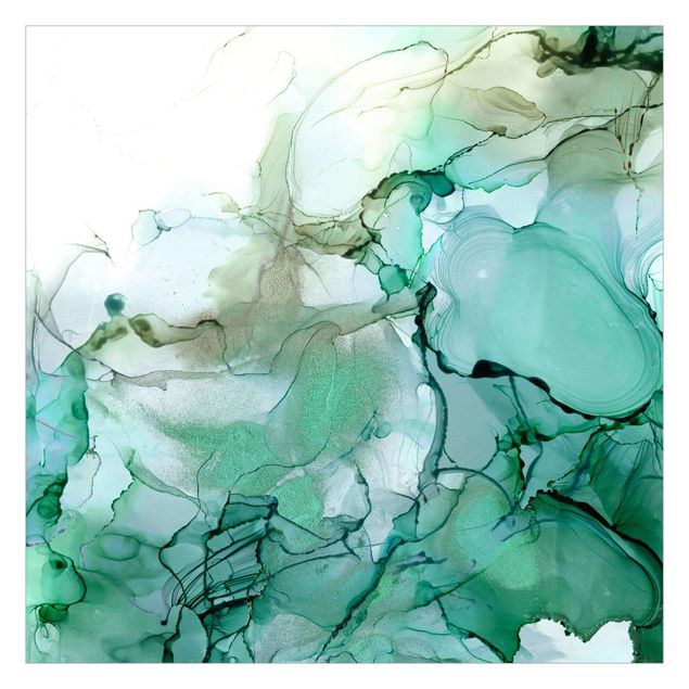 Fotobehang Emerald-Coloured Storm
