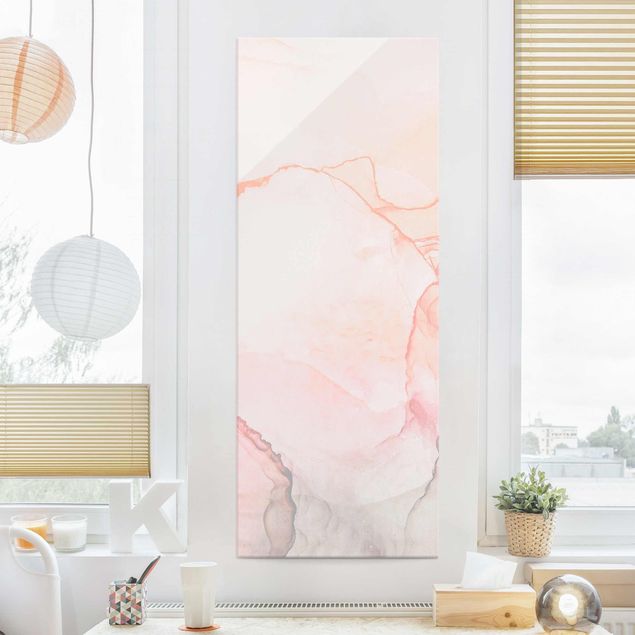 Glas Magnettafel Play Of Colours Pastel Cotton Candy