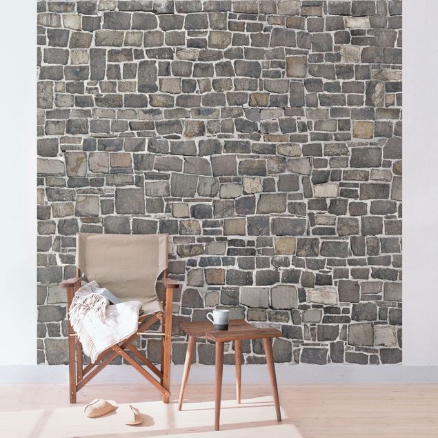 Fotobehang Quarry Stone Wallpaper Natural Stone Wall