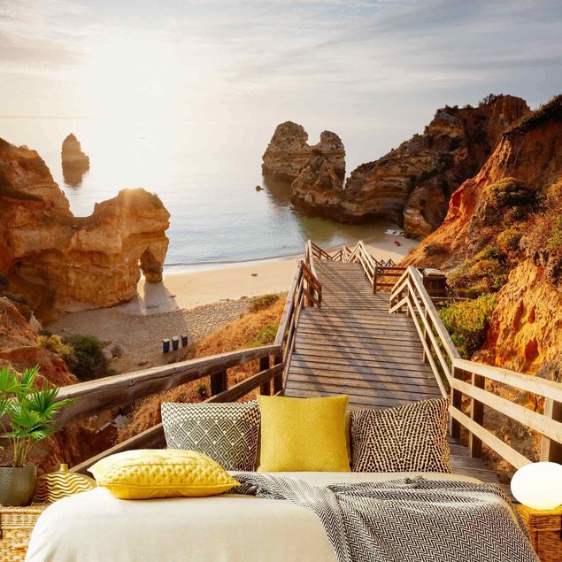Fotobehang Paradise Beach In Portugal