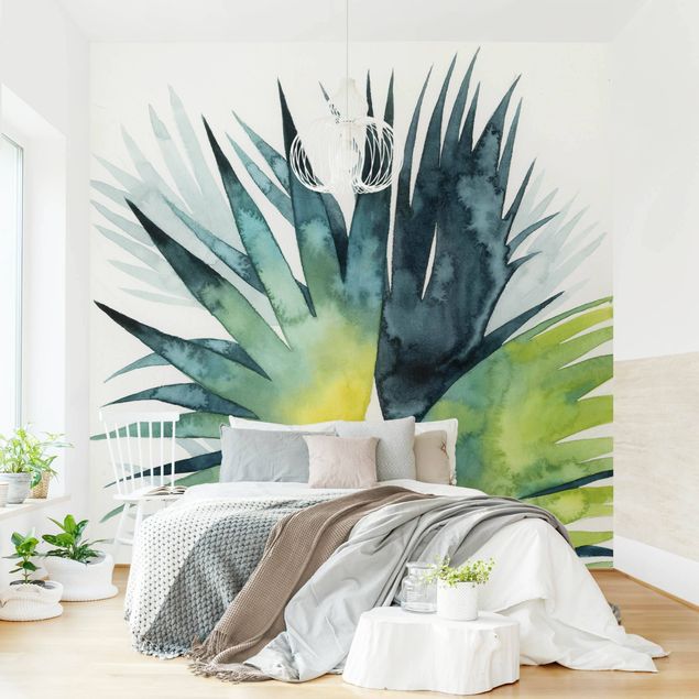 Fotobehang Tropical Foliage - Fan Palm