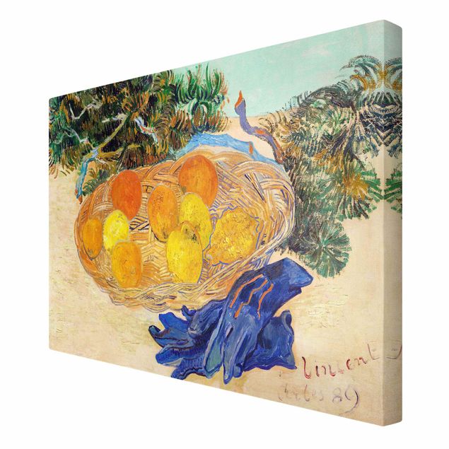 Canvas schilderijen - Van Gogh - Still Life with Oranges